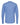 Rear View of Heather Blue Poly-Blend Long Sleeve T-Shirt - 3520
