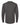 Rear View of Heather Charcoal Fine Jersey Long Sleeve T-Shirt - 4501