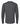 Rear View of Heather Charcoal Poly-Blend Long Sleeve T-Shirt - 3520