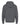 Rear View of Heather Charcoal Unisex Pullover Hoodie - 3320
