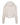 Rear View of Heather Dust Women's Crop Fleece Hoodie - 7502