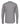 Rear View of Heather Grey Poly-Blend Long Sleeve T-Shirt - 3520