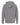 Rear View of Heather Grey Unisex Pullover Hoodie - 3320