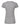 Rear View of Heather Grey Women's Deluxe Blend V-Neck T-Shirt - 3542
