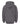 Rear View of Heather Grey Youth Fleece Pullover Hoodie - 3322