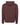 Rear View of Heather Maroon Sponge Fleece Hoodie - 3719