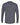Rear View of Heather Metal Sueded Long Sleeve T-Shirt - 6411