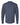 Rear View of Heather Navy Fine Jersey Long Sleeve T-Shirt - 4501