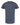Rear View of Heather Navy Fine Jersey T-Shirt - 4502