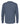 Rear View of Heather Navy Gold Soft Touch Long Sleeve T-Shirt - 4820