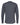Rear View of Heather Navy Poly-Blend Long Sleeve T-Shirt - 3520