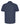 Rear View of Heather Navy Soft Touch Polo - 7006