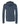 Rear View of Heather Navy Sponge Fleece Full-Zip Hoodie - 3739