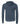 Rear View of Heather Navy Sponge Fleece Hoodie - 3719