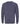 Rear View of Heather Navy Sponge Fleece Raglan Crewneck Sweatshirt - 3901