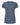 Rear View of Heather Navy Women's Fine Jersey T-Shirt - 4513