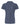 Rear View of Heather Navy Women's Soft Touch Polo - 7007