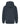 Rear View of Heather Navy Youth Fleece Pullover Hoodie - 3322