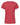 Rear View of Heather Red Women's Gold Soft Touch T-Shirt - 4810