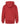 Rear View of Heather Red Youth Fleece Pullover Hoodie - 3322