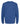 Rear View of Heather Royal Unisex Crewneck Fleece - 3340