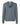 Rear View of Heather Slate Sponge Fleece Full-Zip Hoodie - 3739