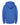 Rear View of Heather True Royal Youth Sponge Fleece Full-Zip Hoodie - 3739Y
