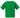 Rear View of Irish Green Gildan - Youth Ultra Cotton 100% US Cotton T-Shirt. 2000B plain