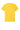Rear View of Island Yellow Jerzees Classics Unisex Cotton T-Shirt 363M plain
