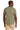 Rear View of Khaki Jerzees Classics Unisex Cotton T-Shirt 363M plain