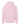 Rear View of Light Pink Unisex Pullover Hoodie - 3320