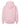 Rear View of Light Pink Youth Fleece Pullover Hoodie - 3322