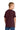 Rear View of Maroon Jerzees Classics Youth Cotton T-Shirt 363Y plain