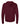 Rear View of Maroon Sponge Fleece Full-Zip Hoodie - 3739