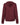 Rear View of Maroon Sponge Fleece Hoodie - 3719