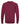 Rear View of Maroon Sponge Fleece Raglan Crewneck Sweatshirt - 3901