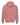 Rear View of Mauve Sponge Fleece Drop Shoulder Hoodie - 3729