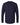 Rear View of Midnight Navy/ White Men's Team Vanish Long Sleeve T-Shirt - 6014166