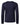 Rear View of Midnight Navy/ White Women's Team Vanish Long Sleeve T-Shirt - 6014457