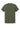 Rear View of MilGrnHtr Jerzees Classics Unisex Cotton T-Shirt 363M plain