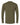 Rear View of Military Green CVC Long Sleeve T-Shirt - 6211
