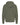 Rear View of Military Green Unisex Pullover Hoodie - 3320
