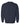 Rear View of Navy DryBlend® Crewneck Sweatshirt - 12000