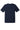 Rear View of Navy Gildan 100% Ring Spun Cotton T-Shirt. 980 plain