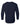 Rear View of Navy Heavy Cotton™ Youth Long Sleeve T-Shirt - 5400B