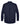 Rear View of Navy Men's Easy Blend™ Long Sleeve Twill Shirt - M500