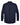 Rear View of Navy Men's Tall Easy Blend™ Long Sleeve Twill Dress Shirt - M500T