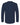 Rear View of Navy Softstyle® Long Sleeve T-Shirt - 64400
