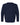 Rear View of Navy Toddler Fleece Crewneck Sweatshirt - 3317