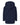 Rear View of Navy Toddler Pullover Fleece Hoodie - 3326
